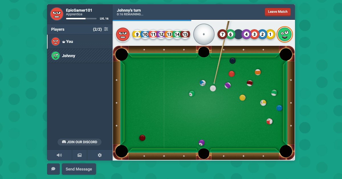 8 Ball Pool  Multiplayer Billiards Game  Bloob.io